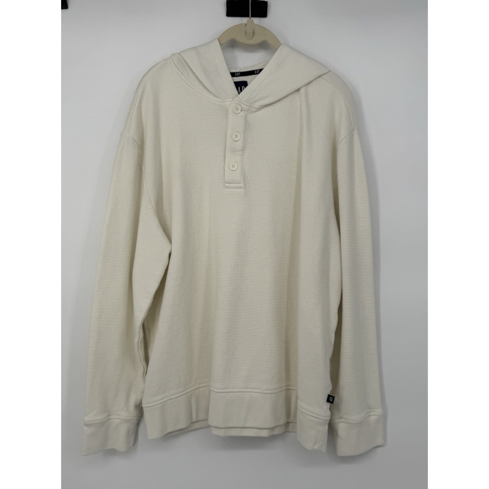 Gap Men's Henley w/Hood XL
